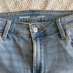 Old Navy mid-rise straight jeans
